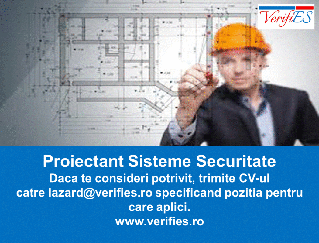 proiectant sisteme de securitate
